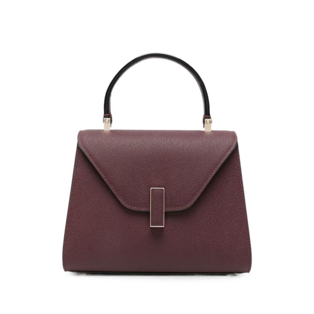 Valextra Women Iside Mini Leather Handbag